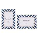 Picture Frames Candy Cane Blueberry Pattern Resin Inlay Collection in 3 Sizes, Pack of 2
