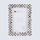 Picture Frames Checkered Pattern Bone Inlay Collection in 27 Sizes