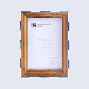 Picture Frames Fairground Carousel Pattern Bone Inlay Collection in 2 Sizes
