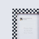 Picture Frames Manhattan Taxi Pattern Resin Inlay Collection in 3 Sizes, Pack of 2