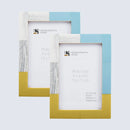 Decorative Picture Frame Mondrian Driftwood Pack of 2 - 4x6