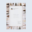 Picture Frames Pearlescent Ivory Pattern Mother of Pearl Collection in 3 Sizes