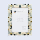 Picture Frames Pearlescent Prism Pattern Mother of Pearl Collection in 3 Sizes