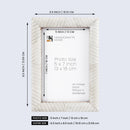Picture Frames Sea Siren Ligeia Pattern Bone Inlay Collection in 2 Sizes