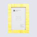 Picture Frames Classic Pattern Bone Inlay Collection in 27 Sizes, Yellow