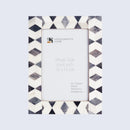 Picture Frames Artic Moss Pattern Bone Inlay Collection in 3 Sizes