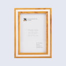 Picture Frames Avant Amber Pattern Resin Inlay Collection in 3 Sizes