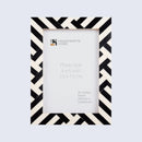 Picture Frames Avant Coco Pattern Resin Inlay Collection in 3 Sizes