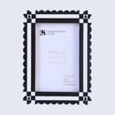 Picture Frames Chalet Nair Pattern Resin Inlay Collection in 2 Sizes