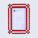 Picture Frames Chalet Rusch Pattern Resin Inlay Collection in 2 Sizes
