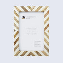 Picture Frames Hypno Calm Collection Bone & Resin Inlay Collection in 3 Sizes