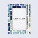 Picture Frames Indigo Pattern Bone Inlay Collection in 26 Sizes
