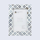 Picture Frames Moor Sky Pattern Mother of Pearl & Resin Collection in 3 Sizes