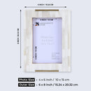 Picture Frames Palace Banquet Pattern Bone Inlay Collection in 2 Sizes