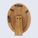 Round Picture Frames Palace Heart Pattern Bone Inlay Collection in 4x6