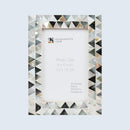 Picture Frames Pearlescent Abyss Pattern Mother of Pearl Collection in 3 Sizes