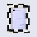 Picture Frames Silhouette Shuffled Pattern Bone Inlay Collection in 2 Sizes