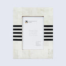 Picture Frames Contour Lado Pattern Resin Inlay Collection in 2 Sizes, Make to Order