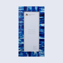 Classic Pattern Picture Frame Handmade Wall Hanging Decor Blue - 4x10, 5.8x8.3