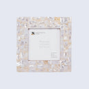 Picture Frames Mother of Pearl Collection in 27 Sizes, White