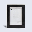 Black & White Resin Inlay Chevron Picture Frame - 4x6 & 5x7