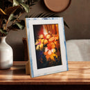 Resin Inlay Cosmo Blue White & Blue Picture Frame