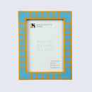 Turquoise Square Resin Inlay Picture Frame 4x6 & 5x7