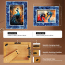 Blue Bone Inlay Chevron Picture Frame in 4x6 & 5x7
