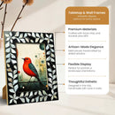 Alhambra Negra Mother of Pearl & Resin Inlay Picture Frame - 5x7