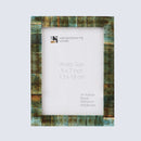 Picture Frames Verdigris Bone Inlay Collection in 3 Sizes, Pack of 2