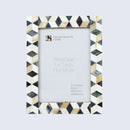 Picture Frames Artic Moss Pattern Bone Inlay Collection in 3 Sizes
