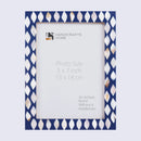 Picture Frames Avant Drops Pattern Mother of Pearl & Resin Collection in 3 Sizes