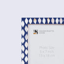 Picture Frames Avant Drops Pattern Mother of Pearl & Resin Collection in 3 Sizes