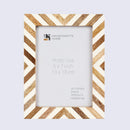 Picture Frames Hypno Calm Collection Bone & Resin Inlay Collection in 3 Sizes