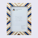 Picture Frames Hypno Dream Pattern Resin Inlay Collection in 3 Sizes