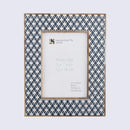 Picture Frames Rhythm Diamonds Pattern Resin Inlay Collection in 3 Sizes