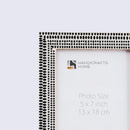 Picture Frame Rhythm Particles Collection Black & White - 5x7