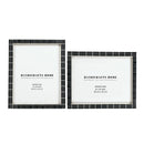 Picture Frames Manhattan Skyline Pattern Resin Inlay Collection in 3 Sizes, Pack of 2