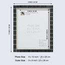 Decorative Picture Frame - Manhattan Skyline, Pack of 2, 8x10
