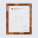 Picture Frames Starwood Brass & Wooden Collection in 3 Sizes