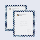 Picture Frames Casablanca Medianoche Pattern Bone & Resin Inlay Collection in 3 Sizes, Pack of 2