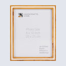 Picture Frames Avant Amber Pattern Resin Inlay Collection in 3 Sizes