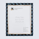 Picture Frames Halo Mamba Pattern Resin Inlay Collection in 3 Sizes