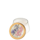 Accent Pressed Floral Candle - Roman Lavender