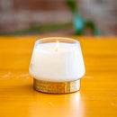 Petite Pressed Floral Candle - Forest