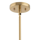 Pheobe 1-light Modern Handblown Glass Island Pendant Light