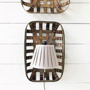 Lovecup Basket Lamp Wall Sconce Set L164