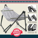Tranquillo Uniki Collapsible Hammock Stand for Ultimate Relaxation