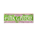 Pink Gator Sign | Wall Art Print on Real Wood