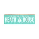 Sea Girt, New Jersey Welcome Sign | Wall Art Print on Real Wood